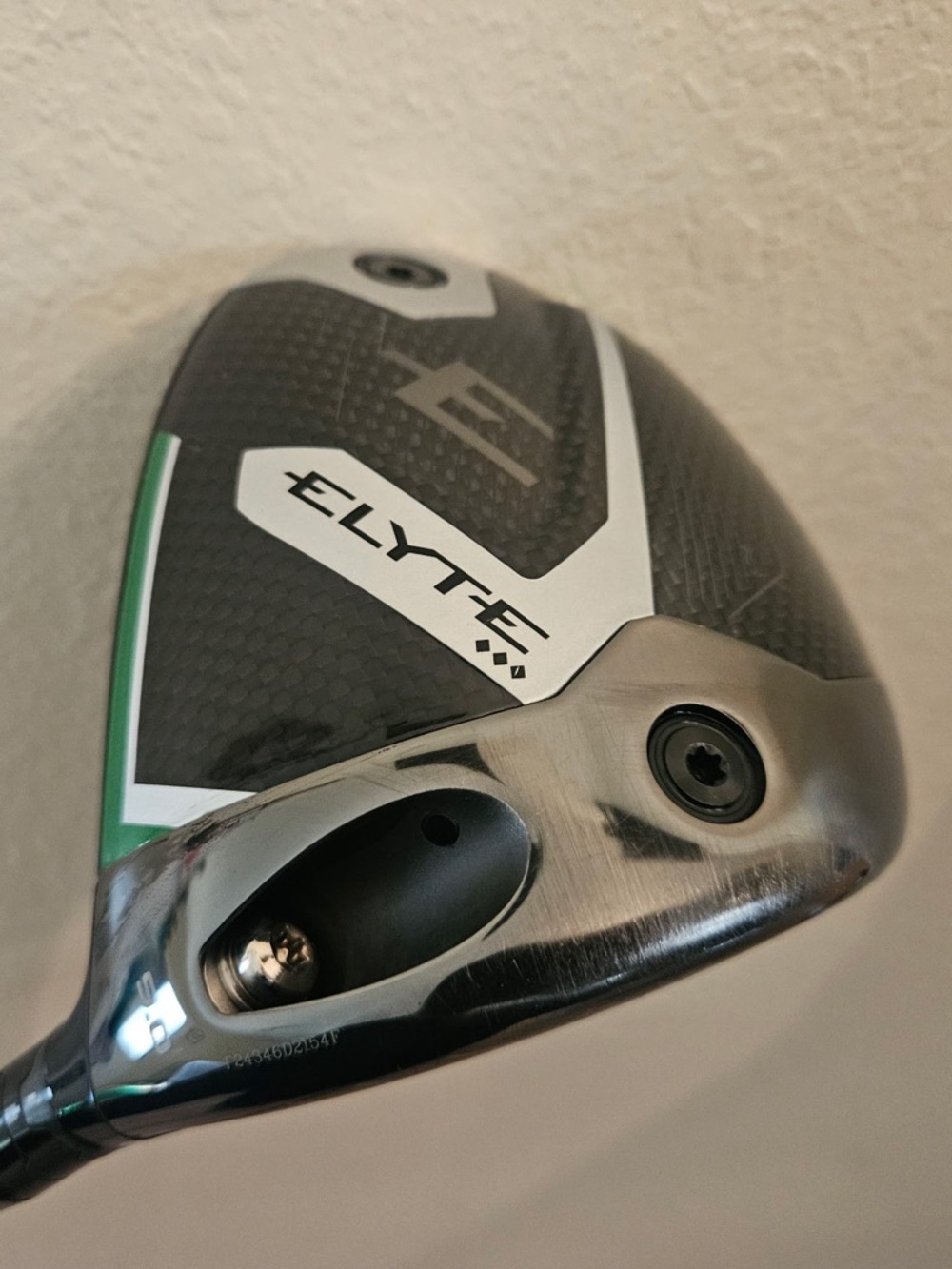 Callaway Elyte Men's Golf Driver - Black, White, Green
